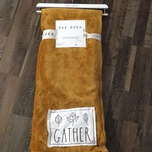 Rae Dunn plush Throw